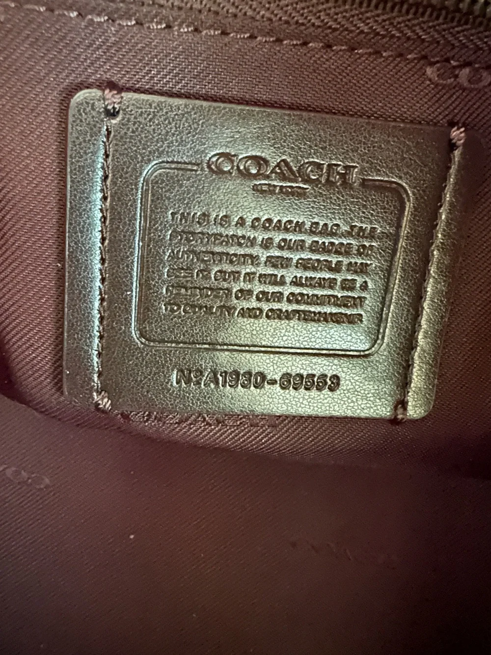 🦋 Coach Dreamer Butterfly Appliqué Leather Satchel 🦋